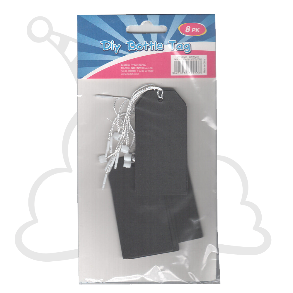 Bottle Tags (8pc) Sohi NZ