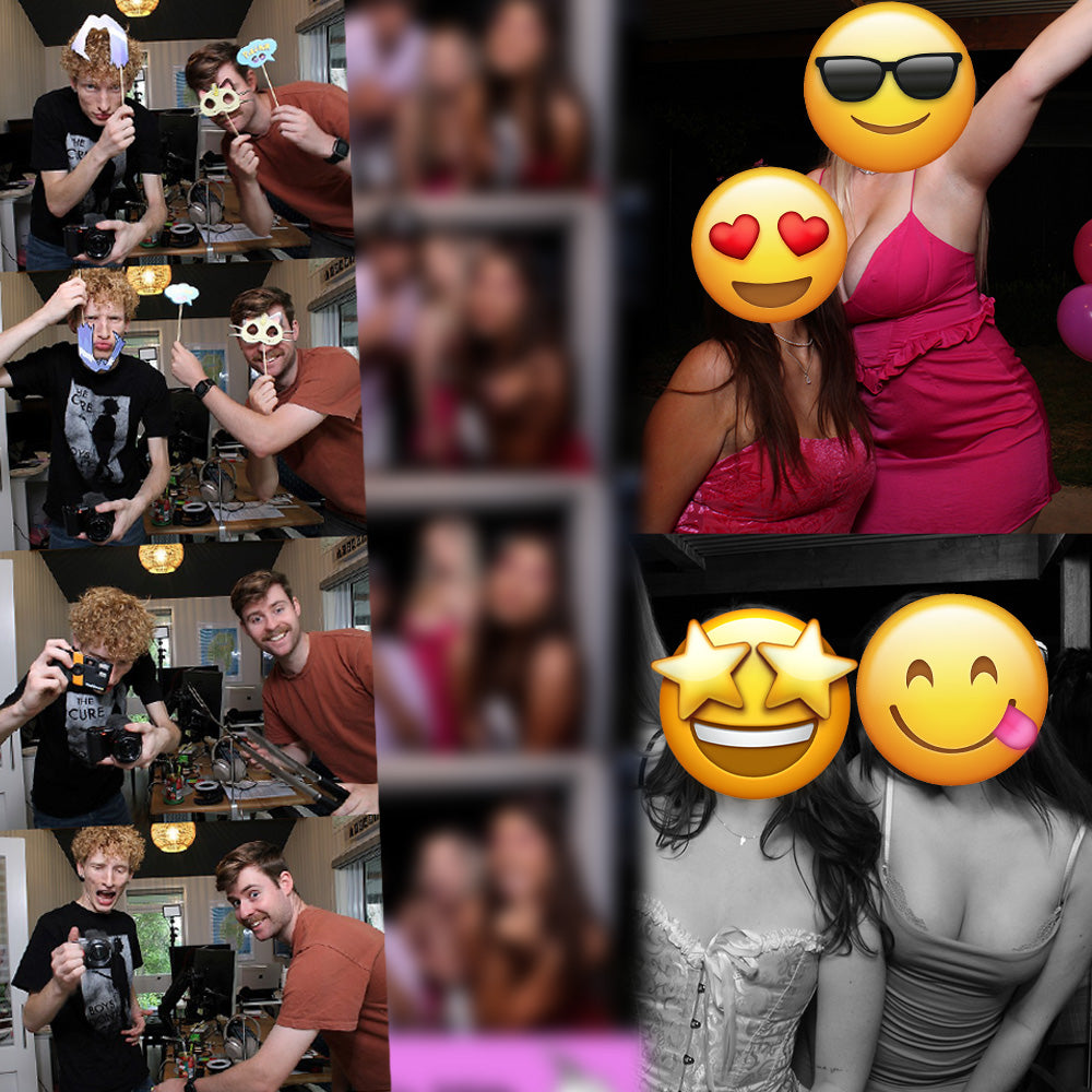 Rental: The 'Orange Box' Photobooth (Christchurch)