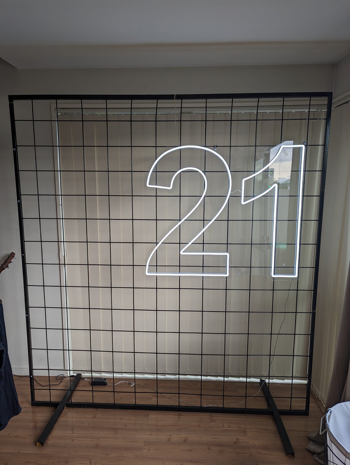 Rental: Stunning Neon 21st Birthday Sign Sohi NZ
