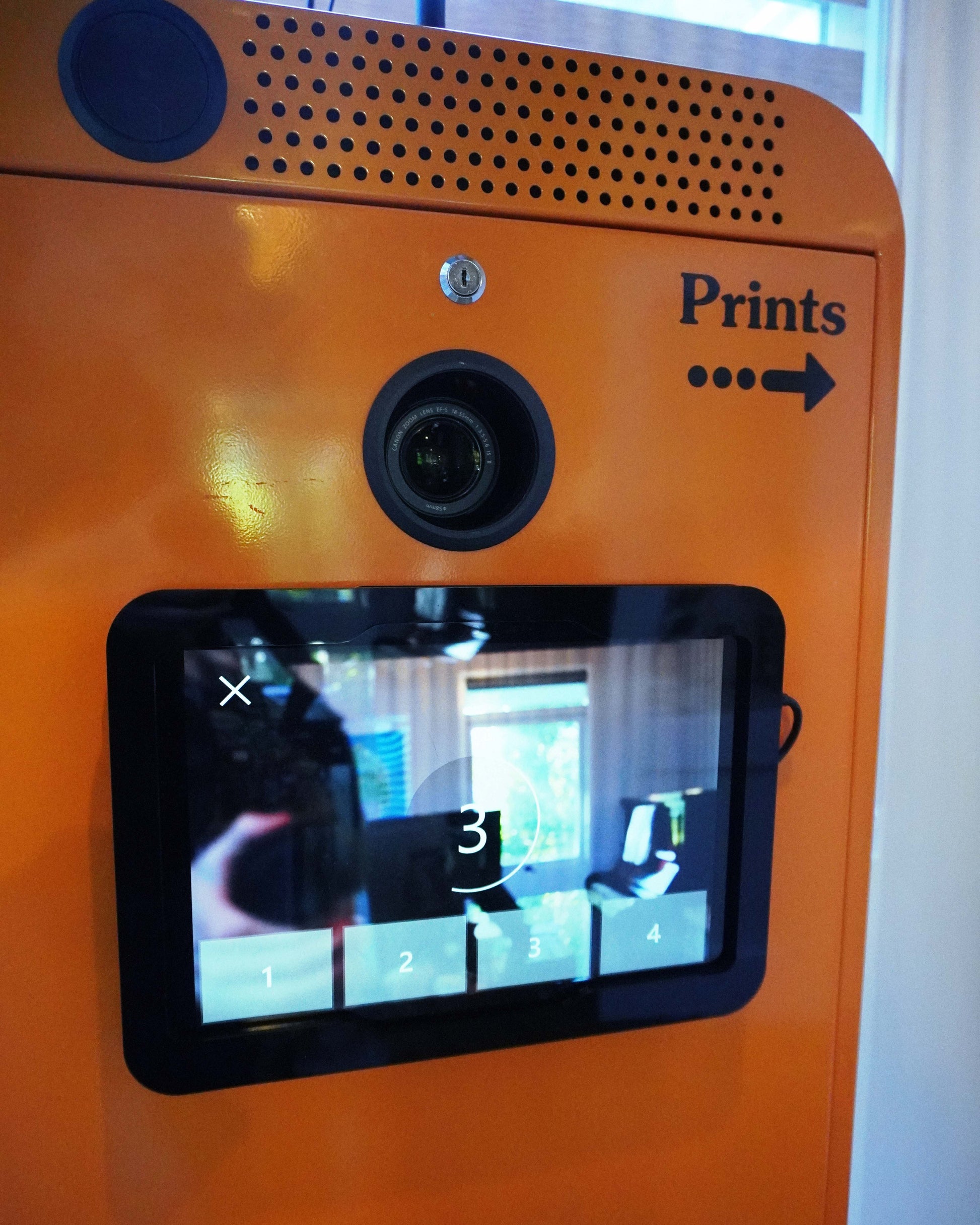 Rental: The 'Orange Box' Photobooth (Christchurch) Sohi NZ