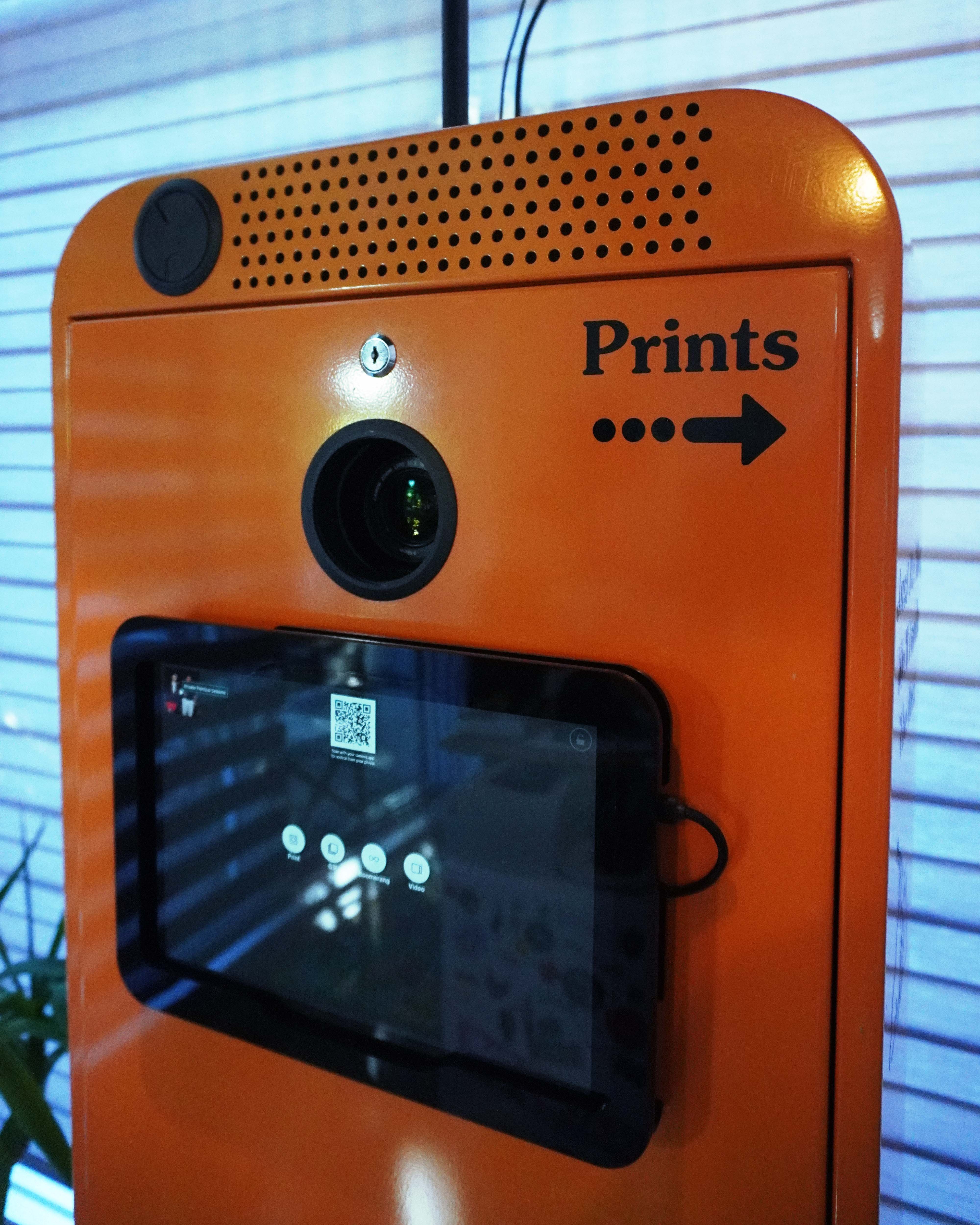 Rental: The 'Orange Box' Photobooth (Christchurch) Sohi NZ 